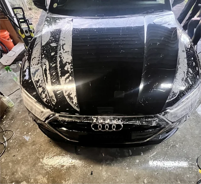 Audi A7 paint protection film installation